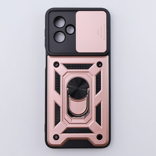 Motorola Umschlag Rückseite Metallisch Rosa (Motorola Moto G54 5G)