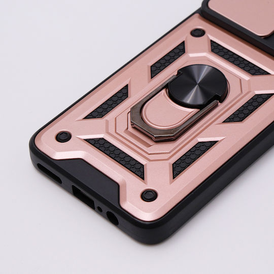 Motorola Umschlag Rückseite Metallisch Rosa (Motorola Moto G54 5G)
