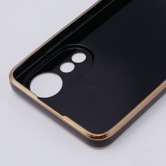 Oppo Camshield Back Cover Metallic Black (Oppo A78 4G)