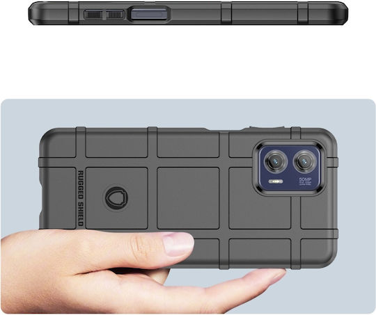 Shield Back Cover Silicon Negru (Moto G73)