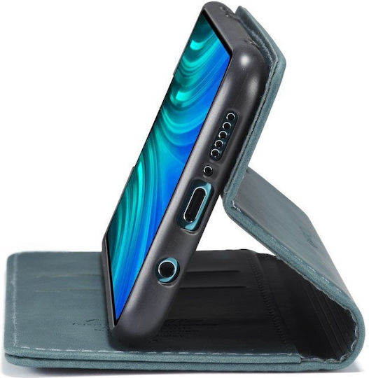 Caseme Wallet Δερματίνης Τιρκουάζ (Redmi Note 8 Pro)