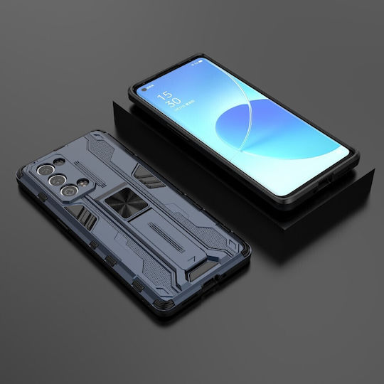 Erbord Back Cover Μεταλλικό Μπλε (Oppo Reno6)
