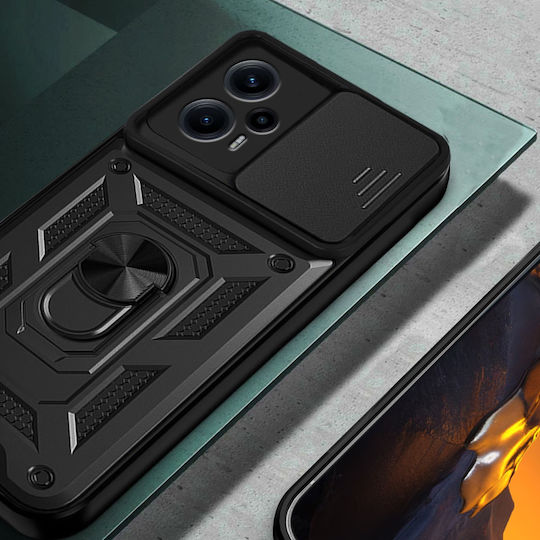 Xiaomi Back Cover Μεταλλικό Μαύρο (Xiaomi Poco F5)