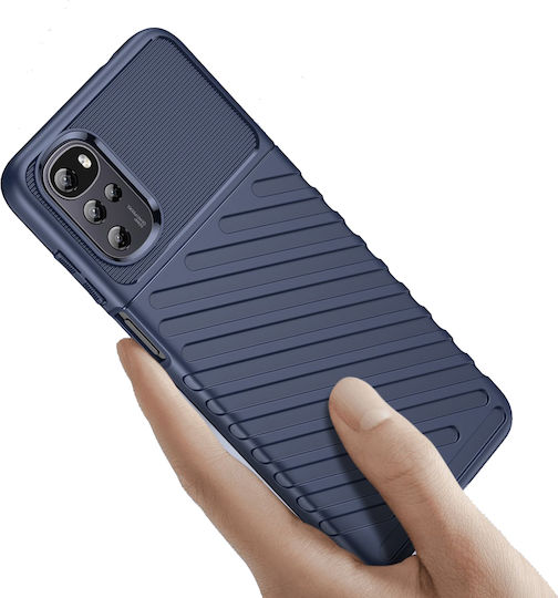 Erbord Back Cover Σιλικόνης Μπλε (Moto G22)