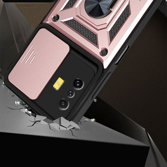 Erbord Back Cover Μεταλλικό Ροζ (Poco F4 GT)
