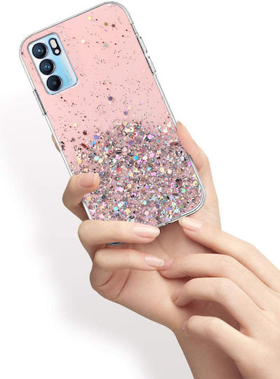 Erbord Back Cover Πλαστικό / Σιλικόνης Ροζ (Oppo Reno6)