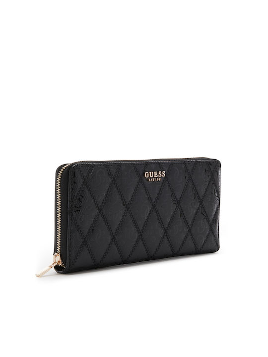 Guess Groß Frauen Brieftasche Klassiker Schwarz