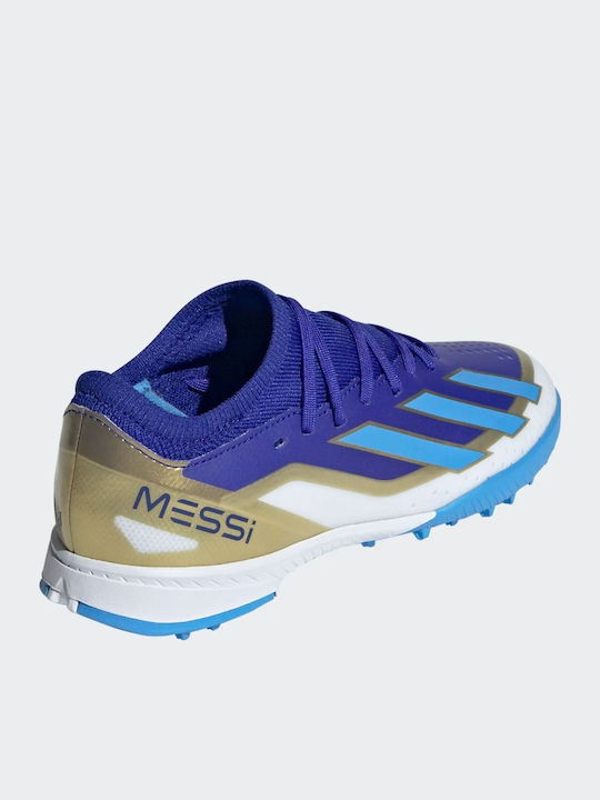 X Crazyfast Messi League TF Παιδικά Ποδοσφαιρικά Παπούτσια με Σχάρα Μπλε