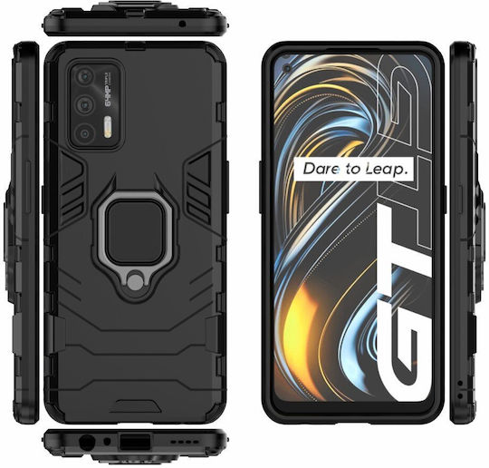 Erbord Umschlag Rückseite Schwarz (Realme GT 5G)
