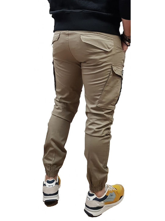 Cover Jeans Men's Trousers Beige