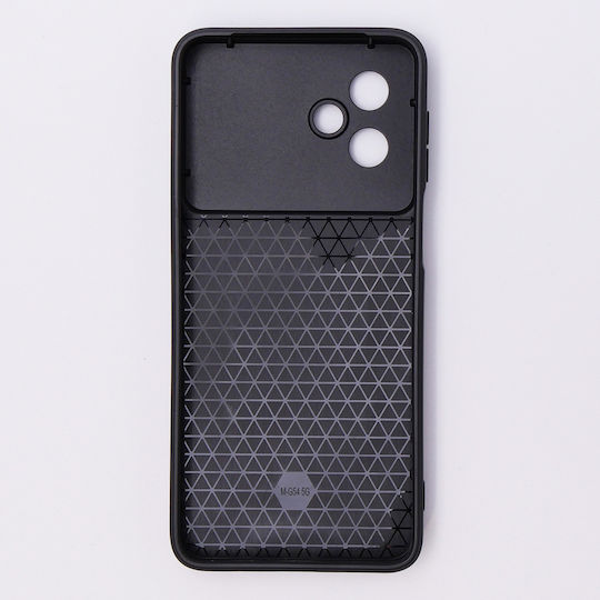 Motorola Umschlag Rückseite Metallisch Schwarz (Motorola Moto G54 5G)
