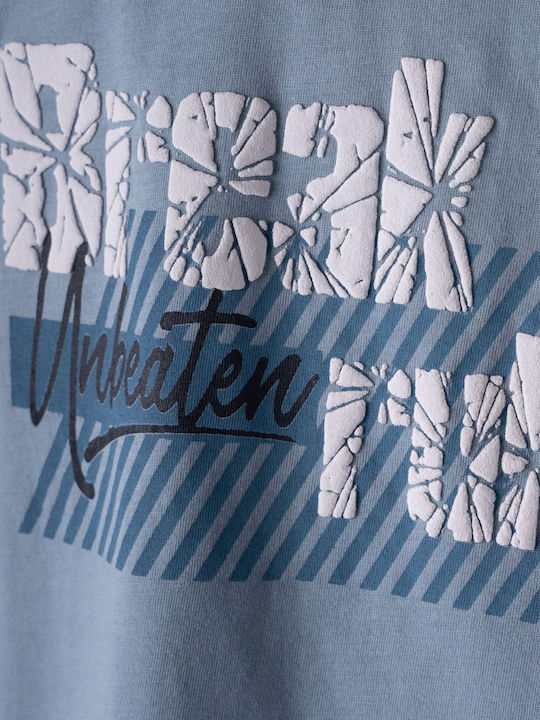 Hashtag Kids Set with Shorts Blue/Dark Grey 2 Pieces