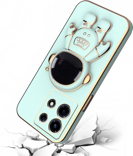 Infinix Back Cover Σιλικόνης Πράσινο (Infinix Note 30 VIP, Astronaut)