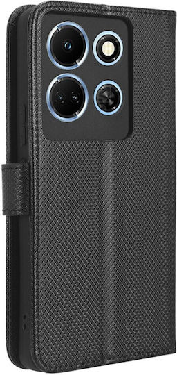 Smart Wallet Δερματίνης Μαύρο (TCL 30 / 30+ / 30 5G)