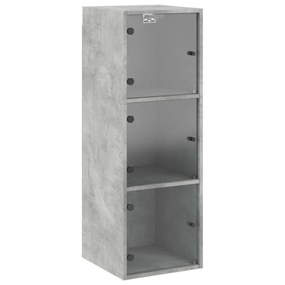 vidaXL Bathroom Cabinet L35xW37xH100cm Gray