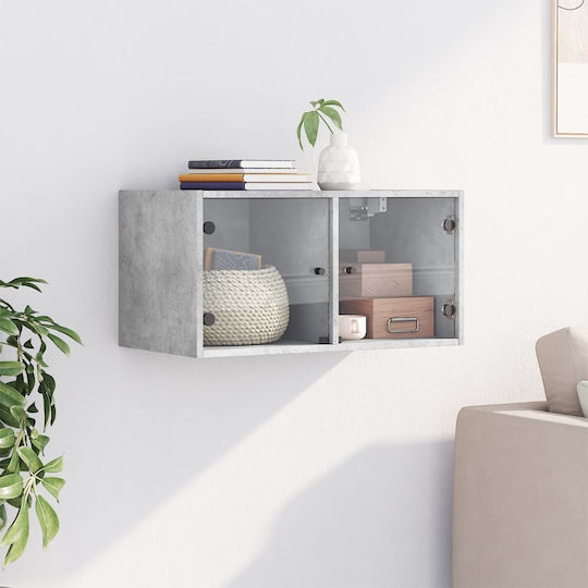 vidaXL Ντουλάπι Μπάνιου 68.5x37x35cm Γκρι