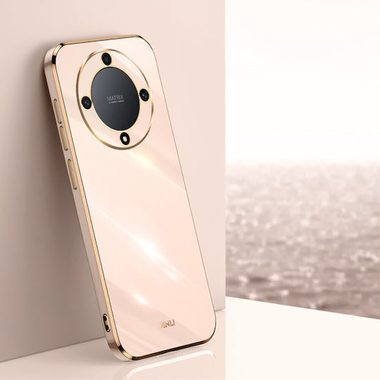 Honor Glamour Camshield Back Cover Μεταλλικό Ροζ (Honor Magic 5 Lite)