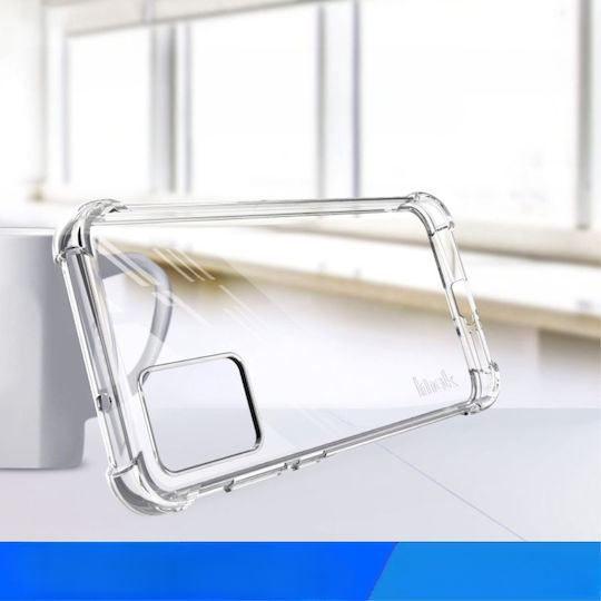 Imak Umschlag Rückseite Silikon Transparent (Motorola Edge 30 Neo 5G)
