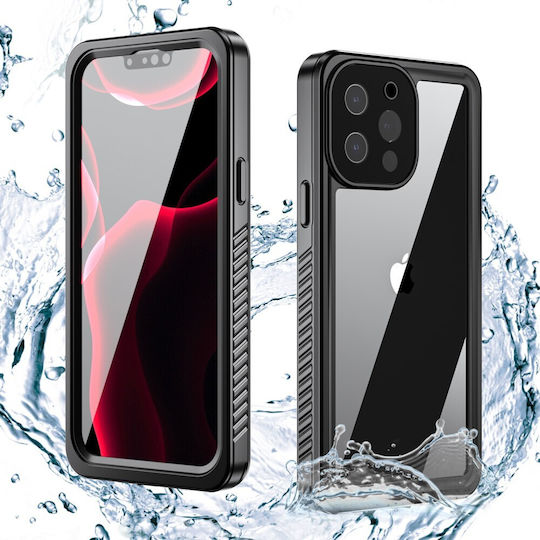 Redpepper Ip68 360 Full Cover 2mm Impermeabil Negru (iPhone 13 Pro Max)