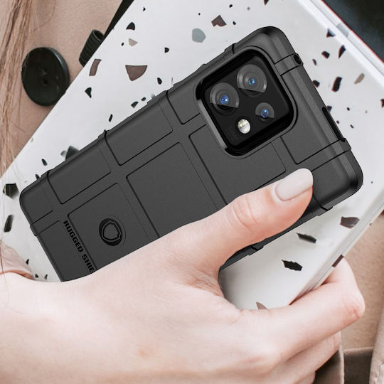 Shield Back Cover Silicon Negru (Motorola Edge 40 Pro)