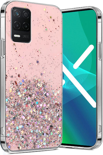 Erbord Back Cover Πλαστικό / Σιλικόνης Ροζ (Realme 8 5G)