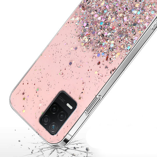 Erbord Back Cover Πλαστικό / Σιλικόνης Ροζ (Realme 8 5G)