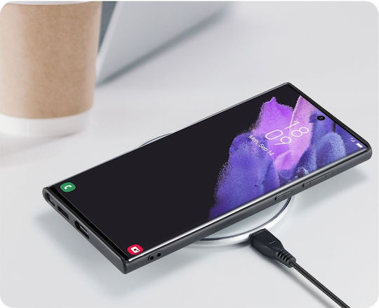 DG.MING Портмоне Изкуствена кожа / Силикон / Пластмаса Червен (Galaxy S23 Ultra)