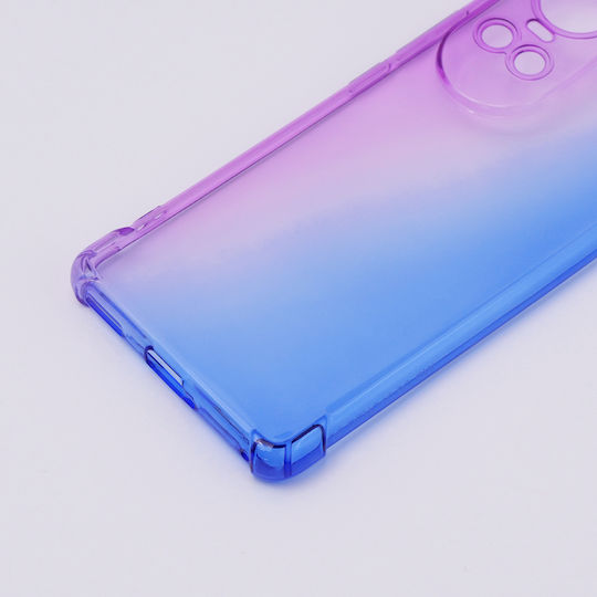 Oppo Gradient Dropproof Back Cover Πλαστικό / Σιλικόνης Μωβ (Oppo A78 4G)