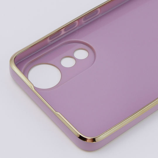 Oppo Camshield Back Cover Μεταλλικό Μωβ (Oppo A78 4G)