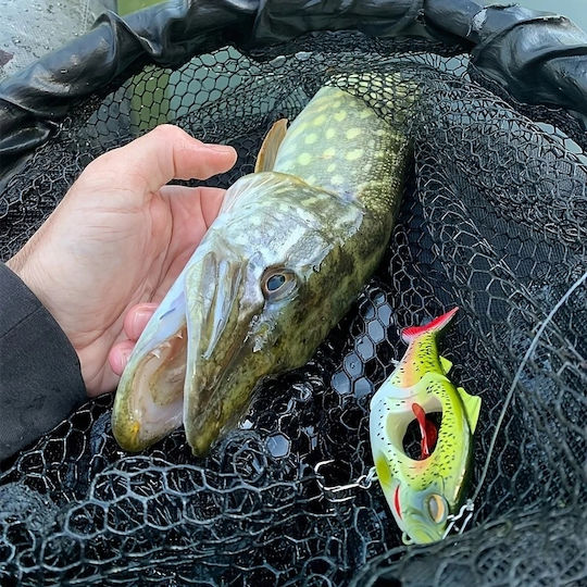 Τεχνητό Δόλωμα Ψαράκι (Minnow) 13.5εκ./35gr Μπεζ