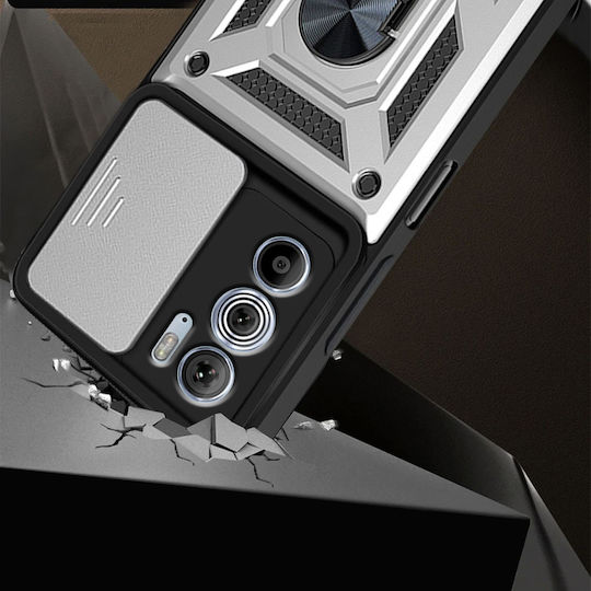 Erbord Umschlag Rückseite Metallisch (Motorola Edge 30 Pro)