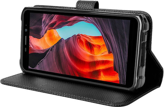 Ulefone Портмоне Изкуствена кожа Черен (Nokia X10)