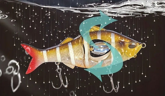 Изкуствена Примамка Малка Рибка (Minnow) 13.5см 35гр Бежова