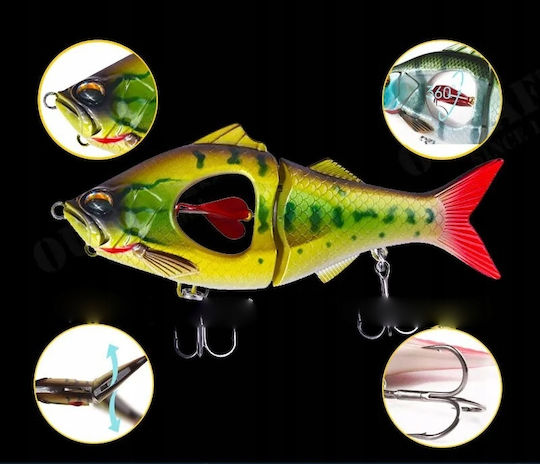 Изкуствена Примамка Малка Рибка (Minnow) 13.5см 35гр Бежова
