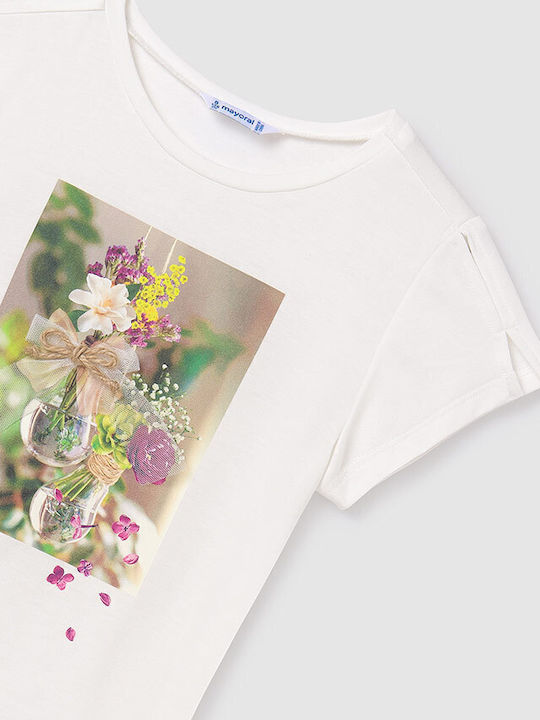 Tricou pentru copii Ecru