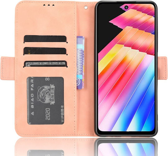 Infinix Book Δερματίνης / Πλαστικό / Σιλικόνης Ροζ (Infinix Hot 30)