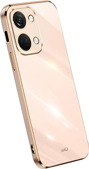 Umschlag Rückseite Metallisch Rosa (OnePlus Nord 3)