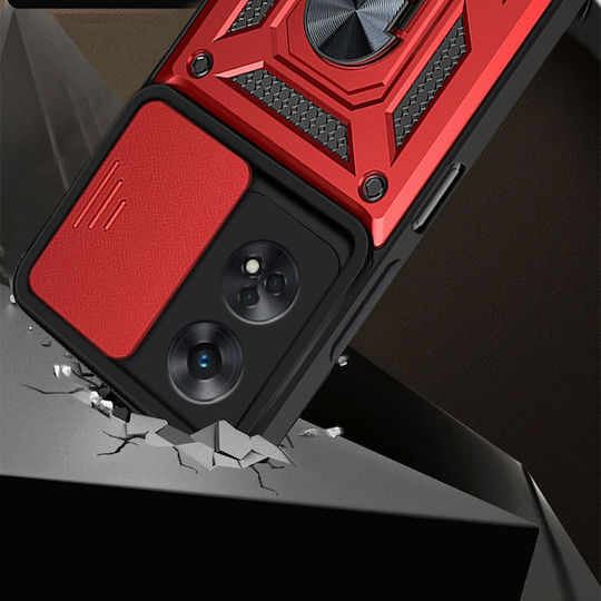 Back Cover Μεταλλικό Κόκκινο (Oppo Reno8 T)