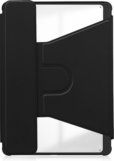 Flip Cover cu Tastatură în Engleză SUA Neagră (Samsung Galaxy Tab S9 FE+ Plus)
