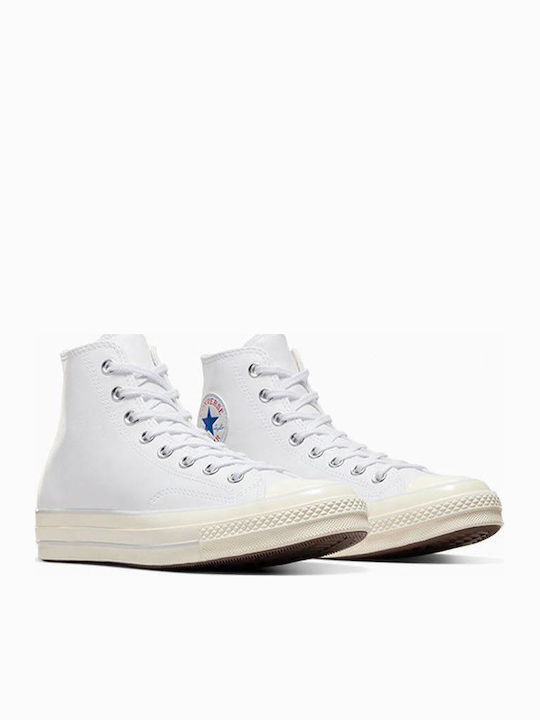 Chuck 70 Leather Boots White / Egret