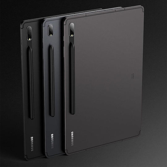 Dexnor Flip Cover με Πληκτρολόγιο στα Αγγλικά US Μαύρη (Samsung Galaxy Tab S9+, S8+, S7+, S7 FE)