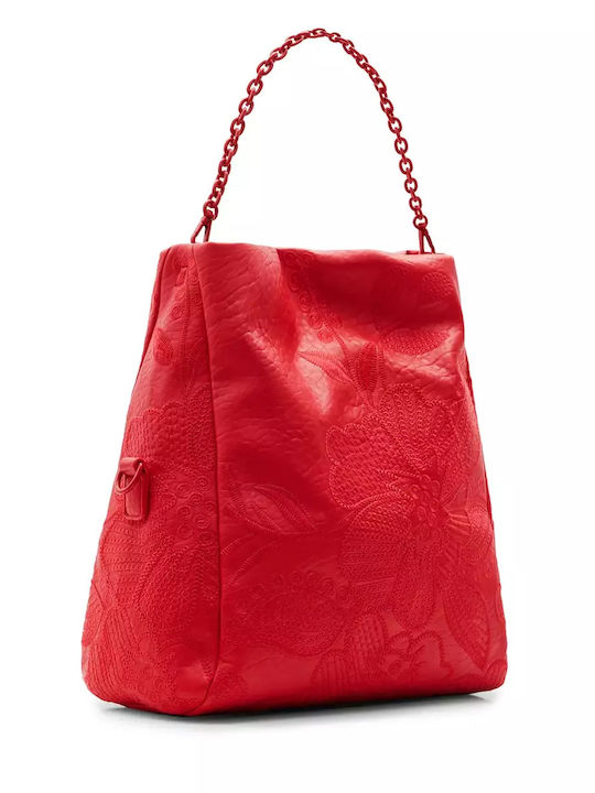 Desigual Loverty Damen Tasche Schulter Rot