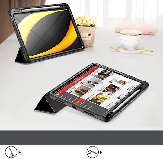 Suritch Flip Cover Μαύρη (iPad Air 2020/2022)