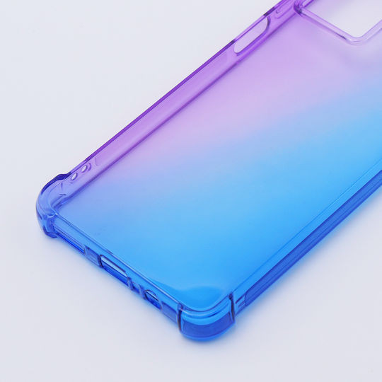 Motorola Gradient Dropproof Back Cover Plastic / Silicon Violet (Motorola Moto G54 5G)