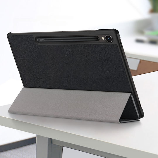 Flip Cover Ανθεκτική Μαύρη (Samsung Galaxy Tab S9)