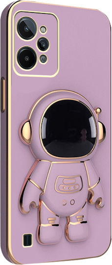 Back Cover Σιλικόνης Μωβ (Nokia C31Realme C31)