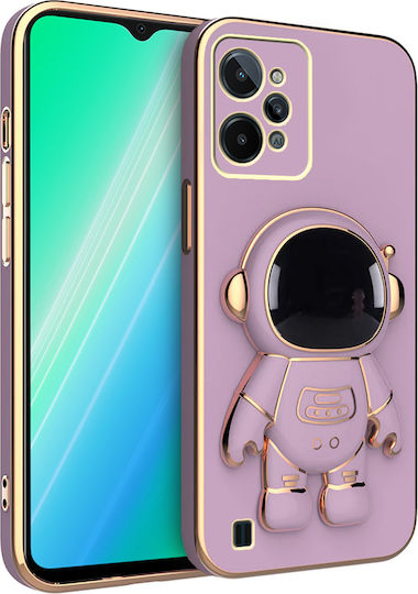 Back Cover Σιλικόνης Μωβ (Nokia C31Realme C31)