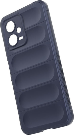 Back Cover Plastic / Silicone Navy Blue (Redmi Note 12 5G / Poco X5 5G)