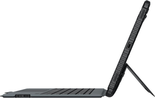 Nillkin Bumper Flip Cover με Πληκτρολόγιο στα Αγγλικά US Μαύρη (Galaxy Tab S8+, Tab S7, Tab S7 FE)
