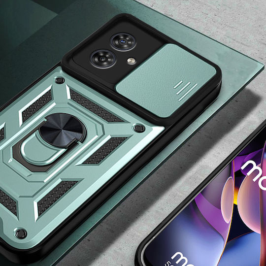 Motorola Back Cover Μεταλλικό Πράσινο (Motorola Moto G54 5G)